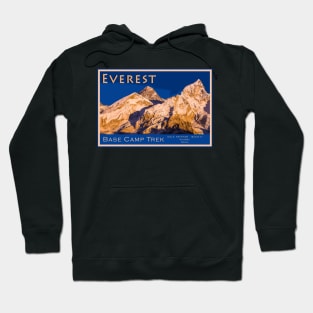 Everest from Kala Patthar Hoodie